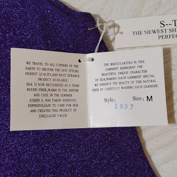 NWT Joseph A Cardigan and Tank Set M/L - Picture 4 of 14